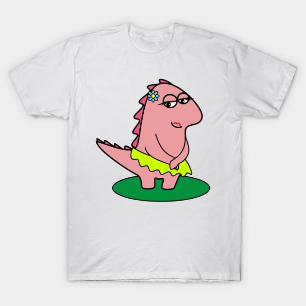 Cute dragon girl T-Shirt by Atrixy